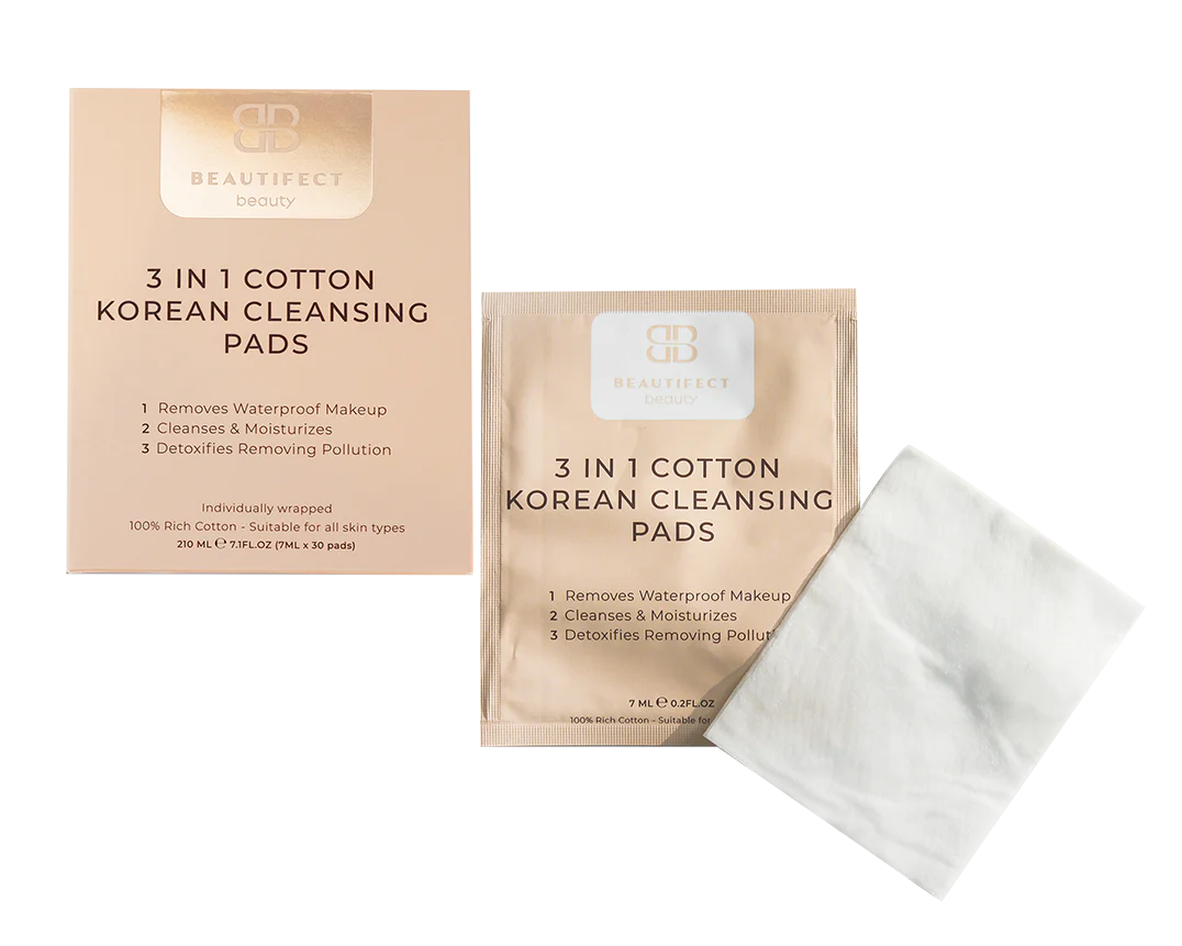 3-in-1 Cotton Korean Cleansing Pads