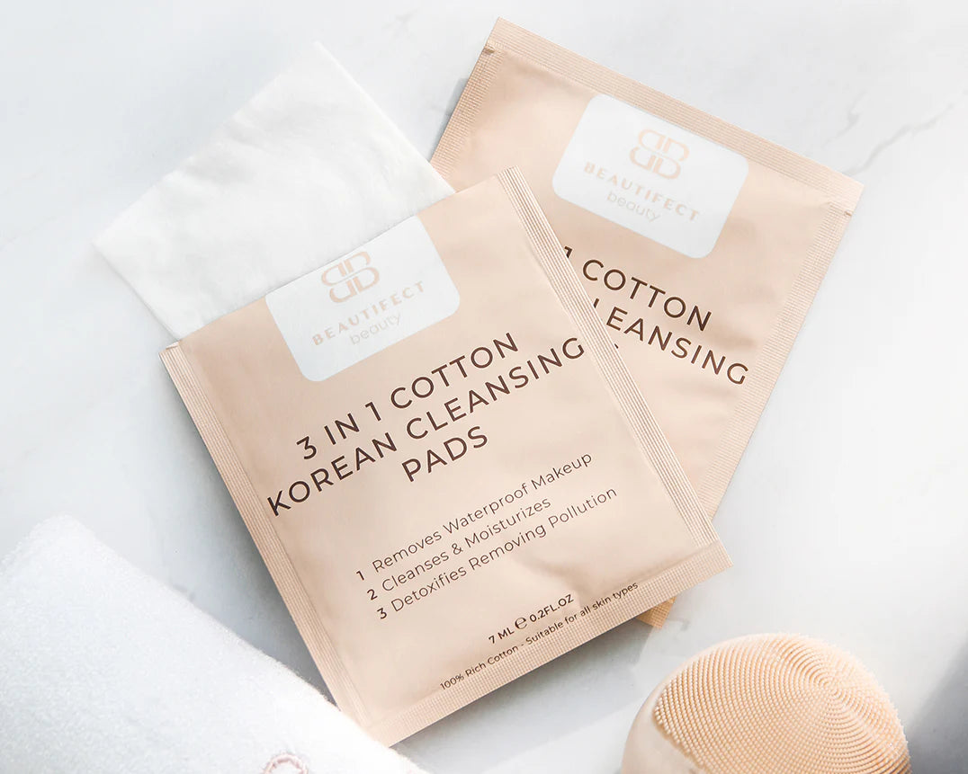 3-in-1 Cotton Korean Cleansing Pads